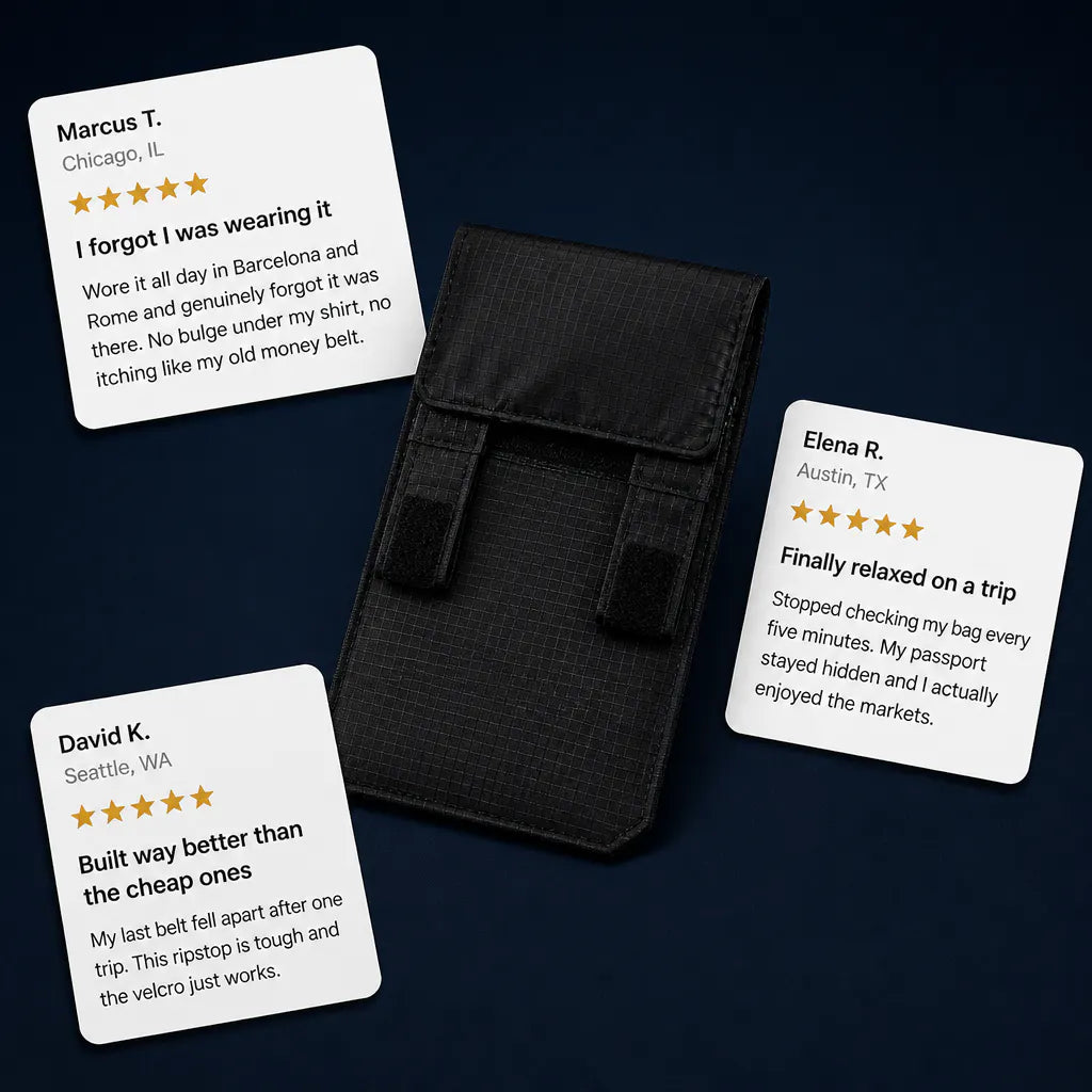 Hidden Travel Wallet