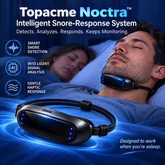 Topacme Noctra™ | Intelligent Snore-Response Wearable