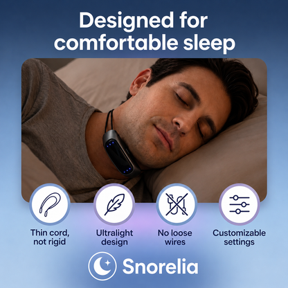 Topacme Noctra™ | Intelligent Snore-Response Wearable