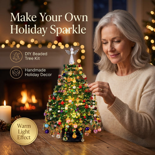 DIY Beaded Christmas Tree Kit