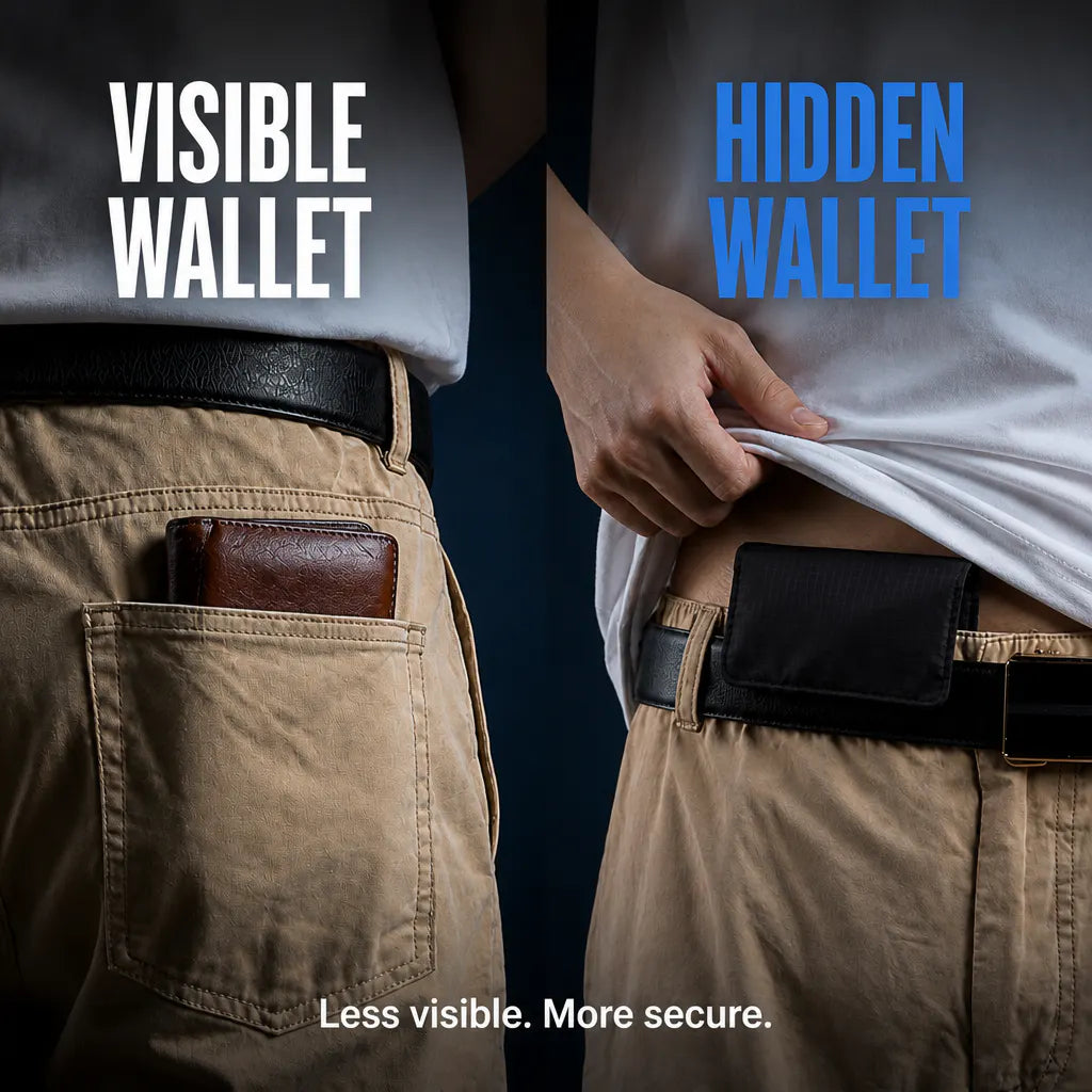 Hidden Travel Wallet
